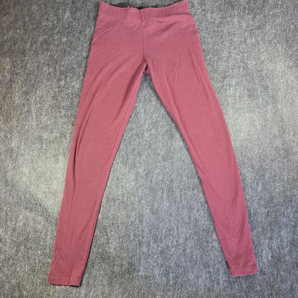 Aeropostale Women's Pink and Red Leggings